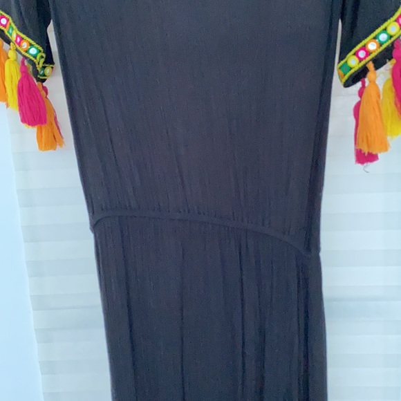 Akasa Tassel Trim Maxi Beach Dress - Picture 10 of 10